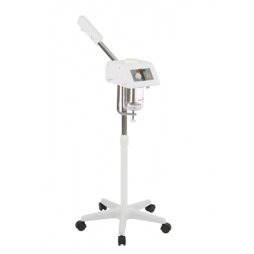 Vapozon cosmetic profesional cu ozon și LED – aparat facial cu abur pentru tratamente detox și curățare profundă