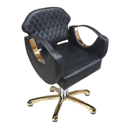 Scaun profesional coafor GV 1102 design curbat si hidraulic de pe mobilier-aparatura-coafor.ro
